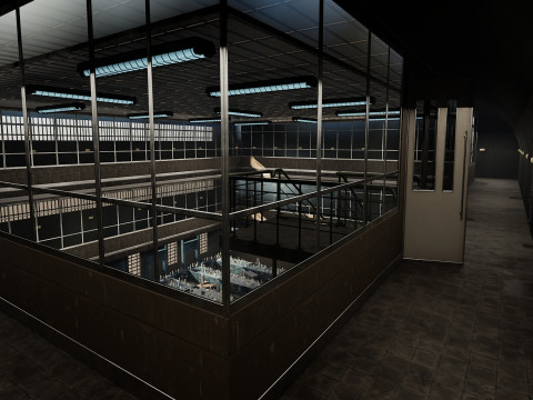The Magnificent Scientific Laboratory Horizon Research Complex 3D Model