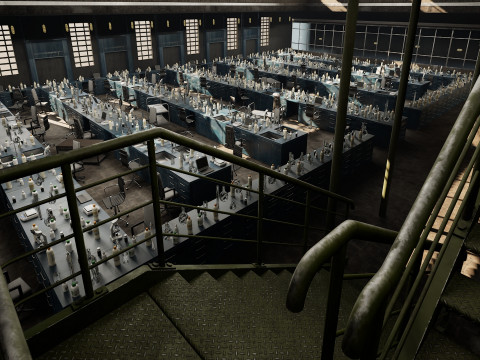 The Magnificent Scientific Laboratory Horizon Research Complex 3D Model