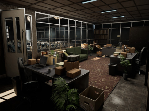 The Magnificent Scientific Laboratory Horizon Research Complex 3D Model