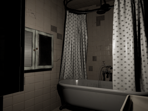 The Grand Vintage Hotel Suite Victorian Hotel Room 3D Model