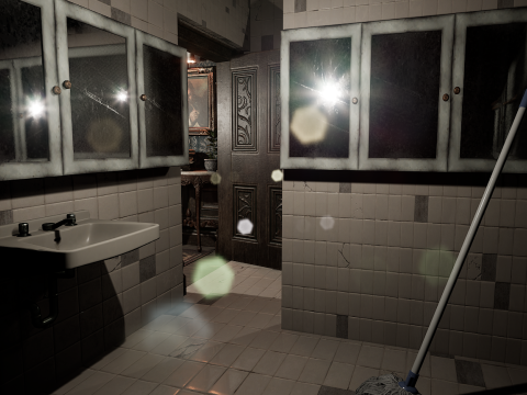 The Grand Vintage Hotel Suite Victorian Hotel Room 3D Model