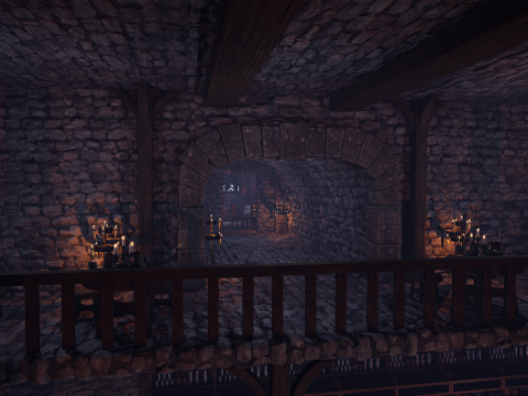 The Emberfang Tavern Medieval Cozy Environment 3D मॉडल