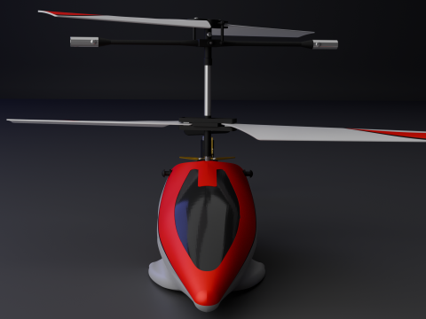 RC HELICOPTER 3D Model