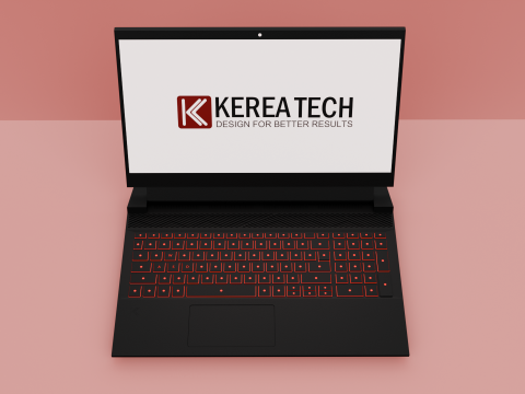 Laptop Gaming Model 3D Модель