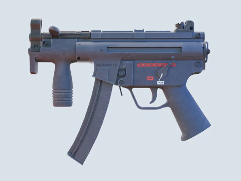 MP5K 3D Model