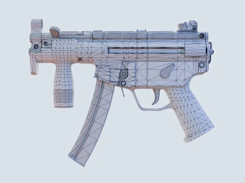 MP5K 3D Model
