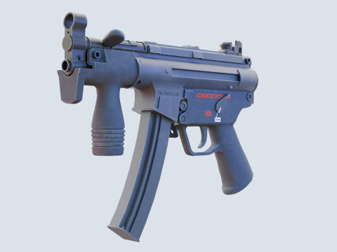 MP5K Modelo 3D