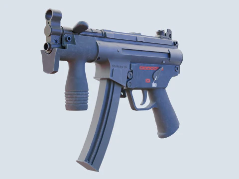MP5K 3D Model