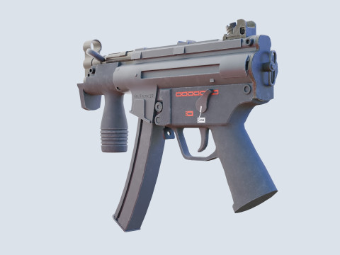 MP5K Modelo 3D