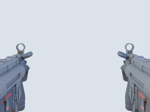 MP5K Modelo 3D