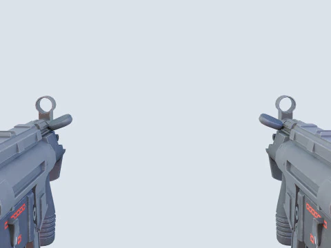 MP5K 3D Model
