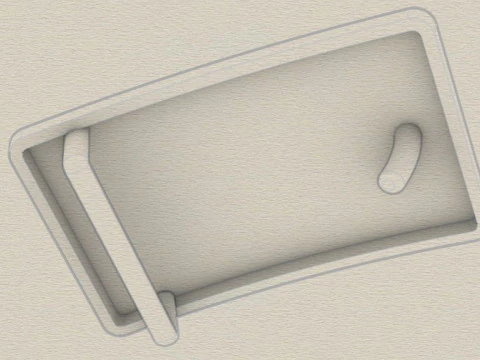 Belt buckle Nautilus 3D Print Model
