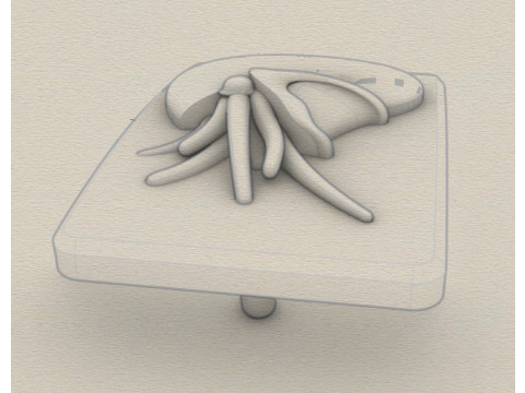 Belt buckle Nautilus 3D 打印模型