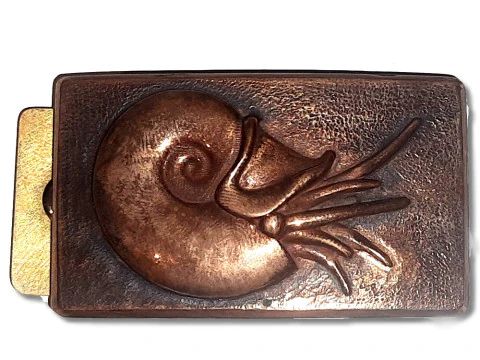Belt buckle Nautilus 3D Print Model