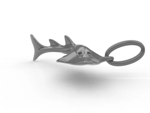 Gitarr ray pendant 3D Print Model