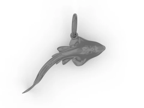 Gitarr ray pendant 3D Print Model