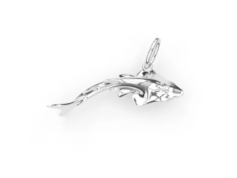 Gitarr ray pendant 3D Print Model