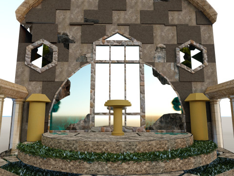 Ancient ruins 3D Model