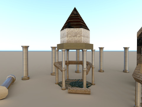 Ancient ruins 3D Model