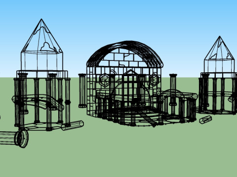 Ancient ruins 3D Model