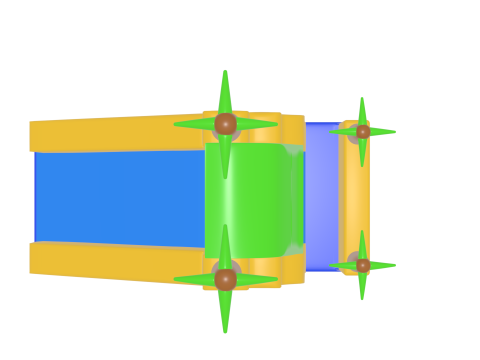 Water Slide inflatable 01 3D Model