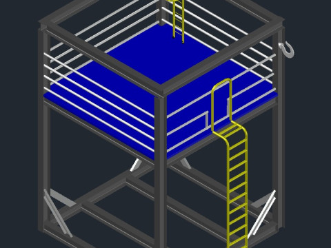 Iron Structure 3D Model