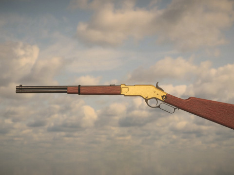 Western Winchester 3D Модель