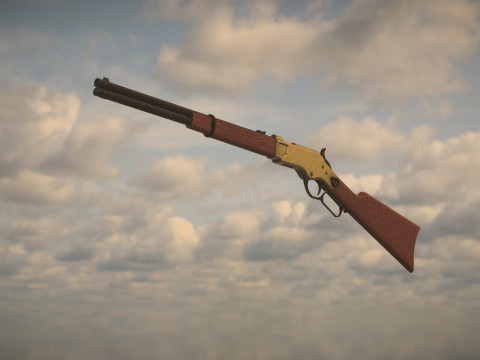 Western Winchester 3D 模型