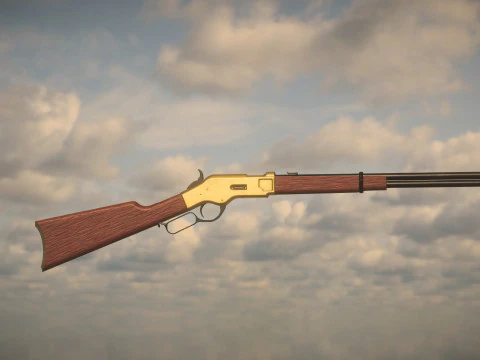 Western Winchester 3D Modell