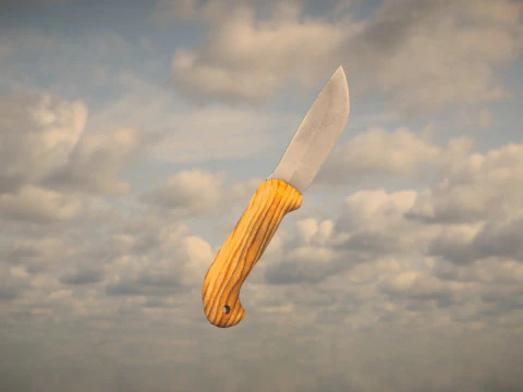 Westernmesser 3D Modell