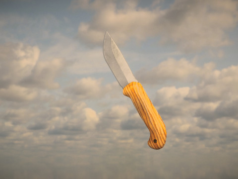 Western Knife 3D Model