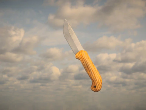 Western Knife 3D Model