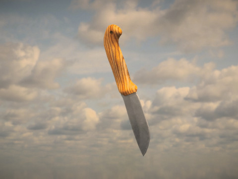 Western Knife 3D Model
