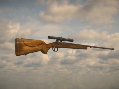 Fucile occidentale Modello 3D