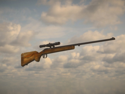 Western Rifle Modello 3D