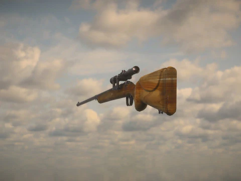 Fucile occidentale Modello 3D