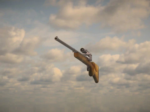 Fucile occidentale Modello 3D