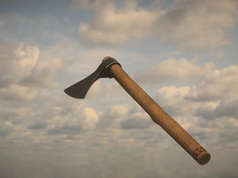 Ascia occidentale Modello 3D