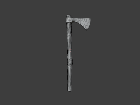 Western Axe Modelo 3D