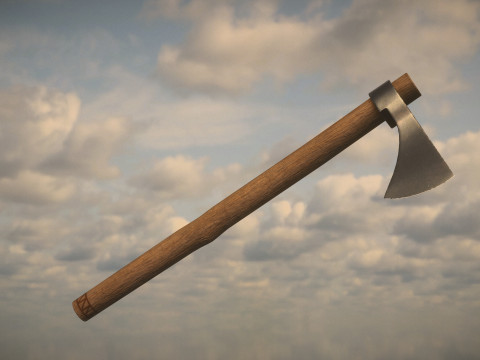 Western Axe Modelo 3D