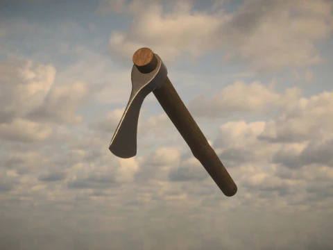 Ascia occidentale Modello 3D