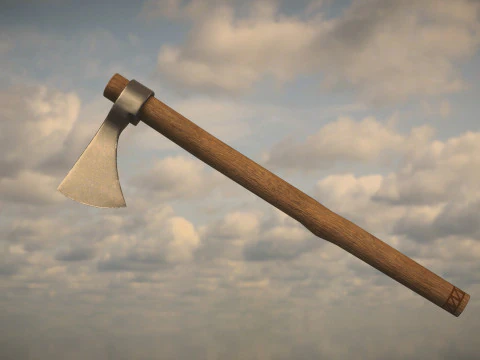 Ascia occidentale Modello 3D