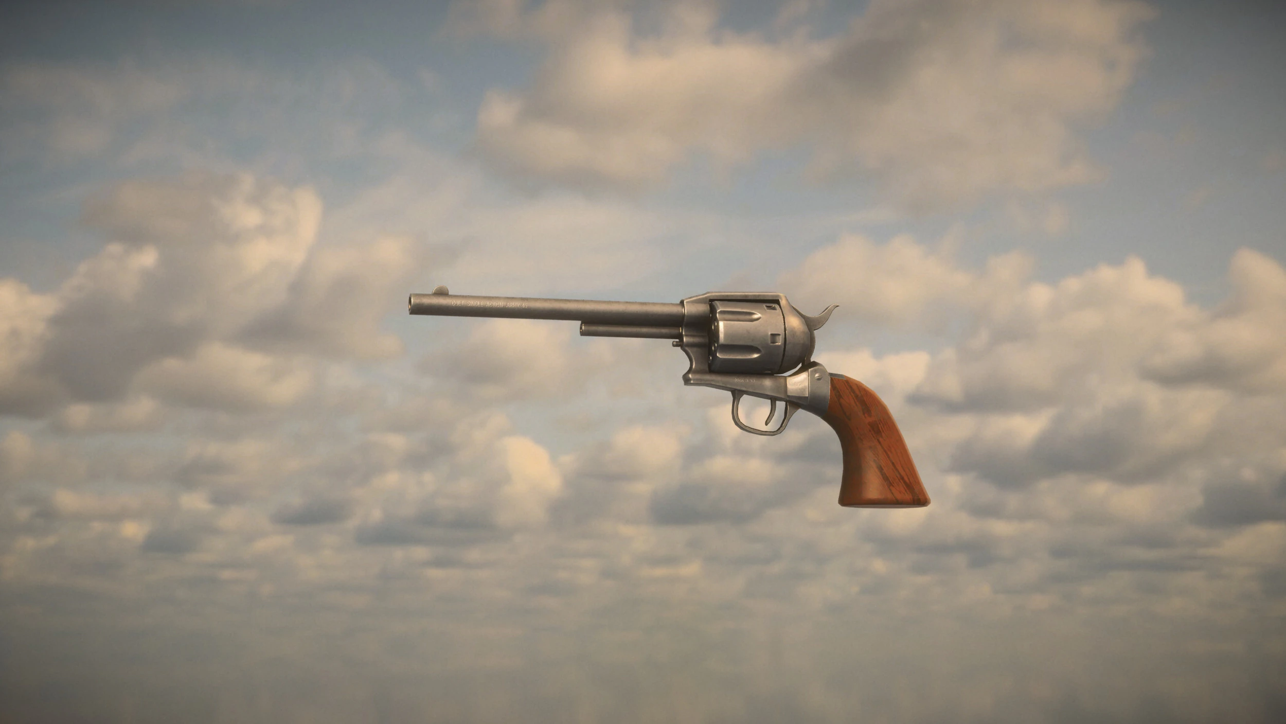 Western Colt 3D Model .c4d .max .obj .3ds .fbx .stl .blend 