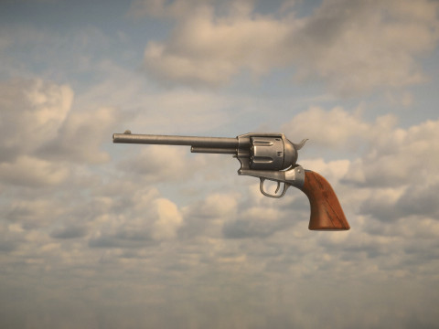Western Colt 3D Модель