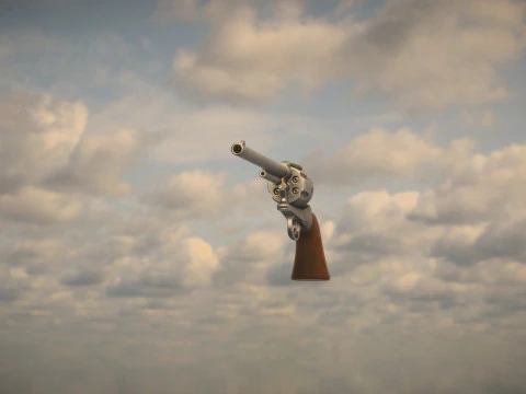 Western Colt 3D Model