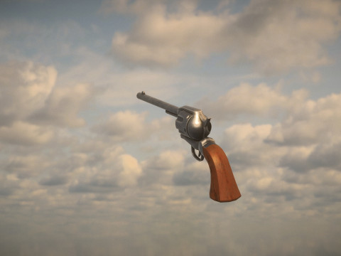 Western Colt 3D Model