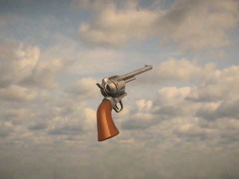 Western Colt 3D Model