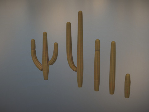 Western Cactus 3D-Modell
