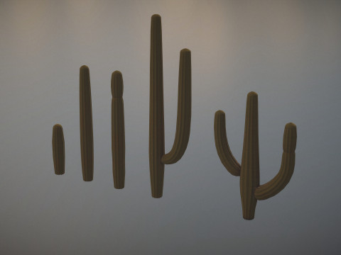 Western Cactus 3D-Modell