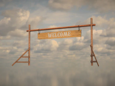 Brama Zachodnia Model 3D